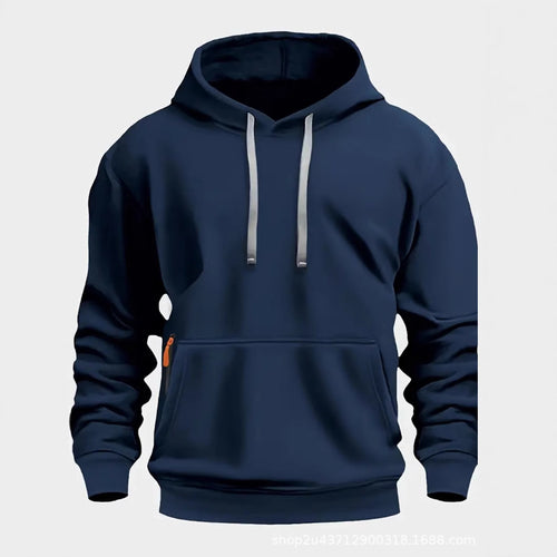 Men's sporty hooded sweatshirt with practical pockets and breathable material Amarae
