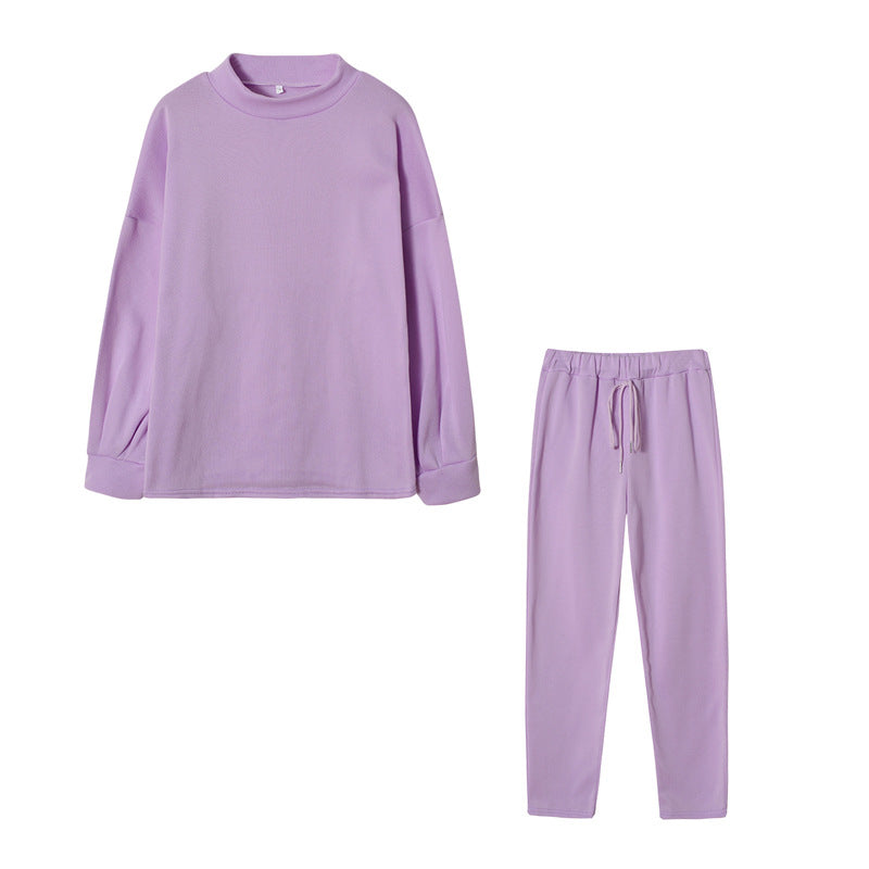 Lune London women's sporty leisure set with high collar