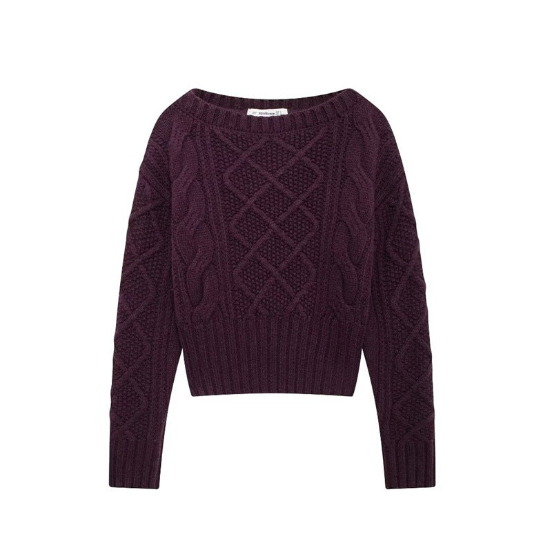 Ladies thick knit sweater Lune London