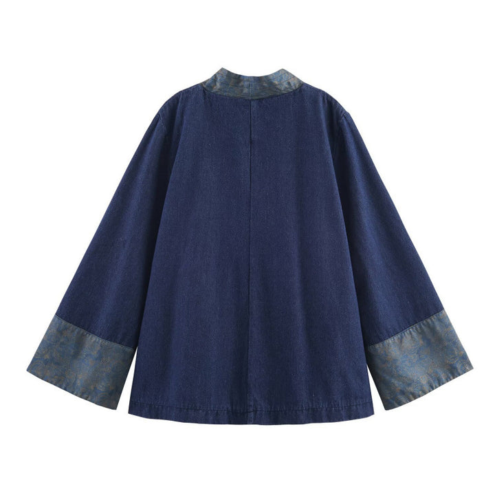 Veste élégante pour femmes en combiné de style asiatique avec détails de kimono Lune London