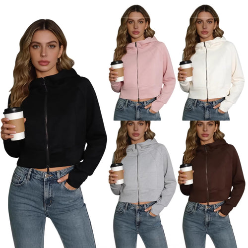 Ladies sporty and fashionable jacket with hood Amarae