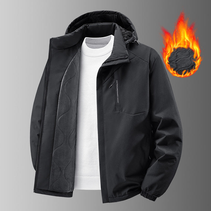 Women's insulated thermal winter jacket with hood and soft fleece lining Amarae