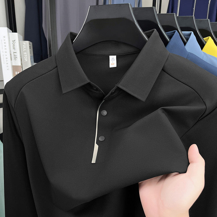Sporty polo shirt for men with innovative moisture regulation Lune London