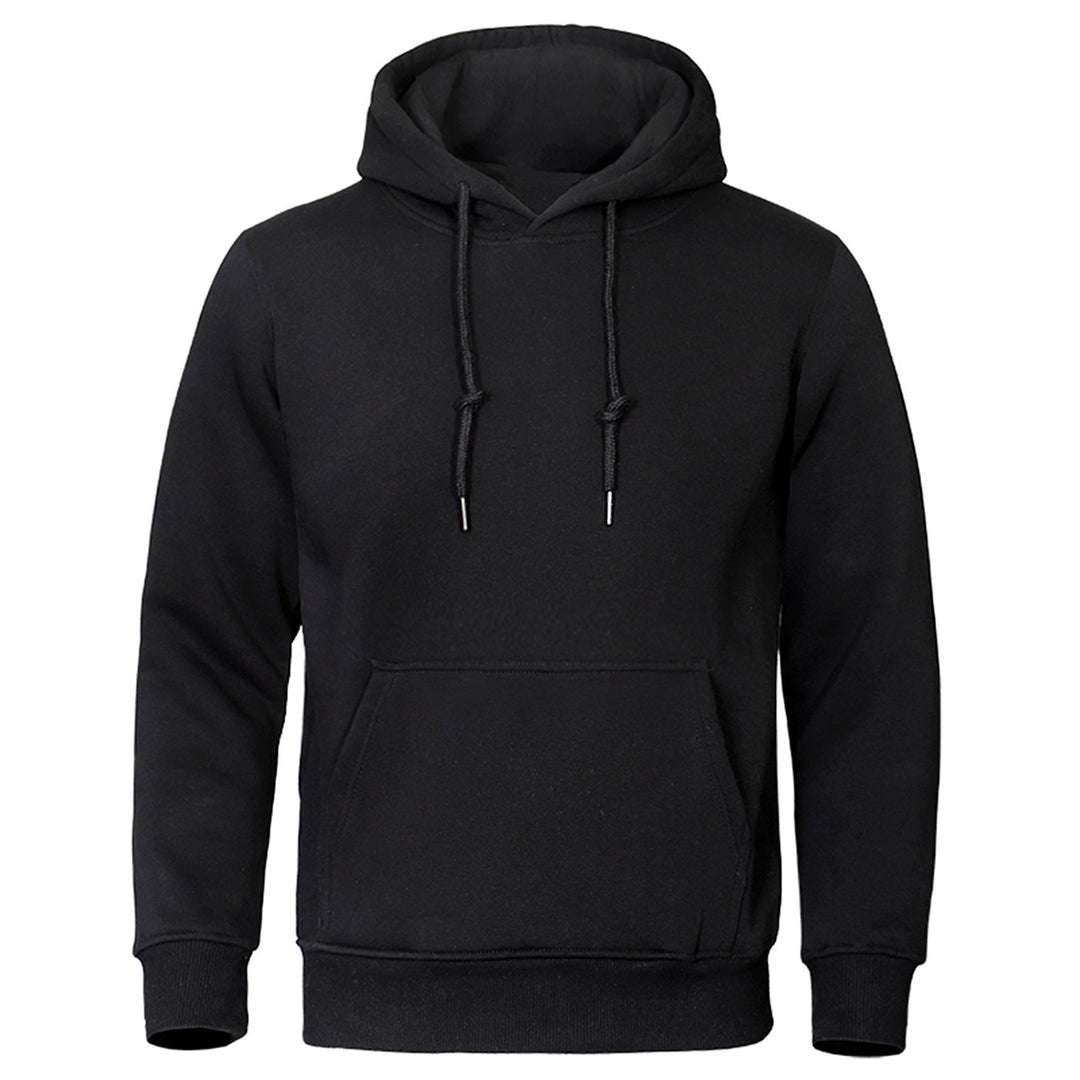 Men's hooded sweatshirt with soft inner lining and stylish details Amarae