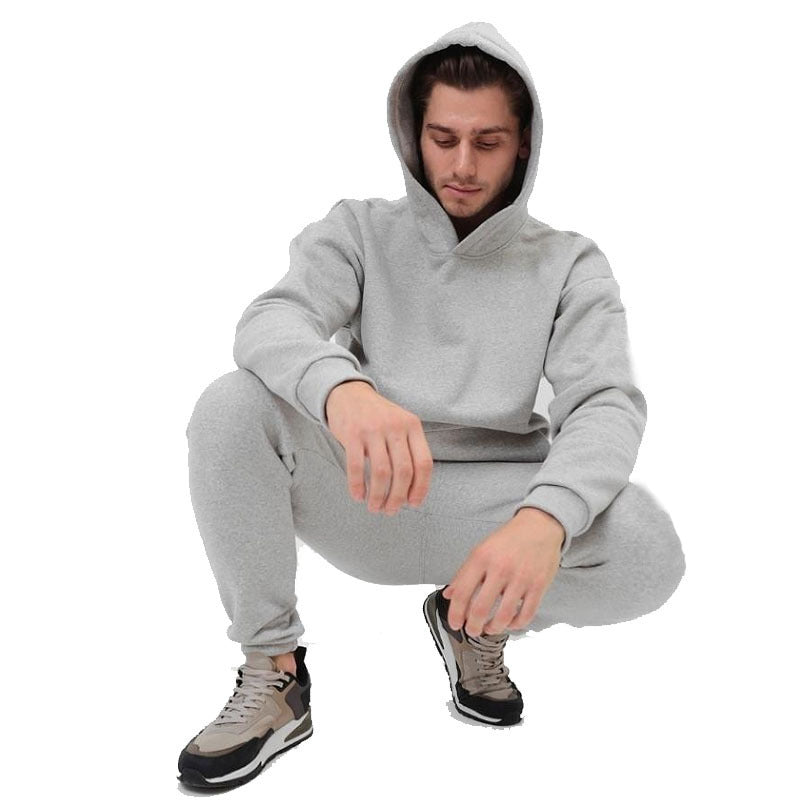Men's comfortable hoodie and chic jogger pants