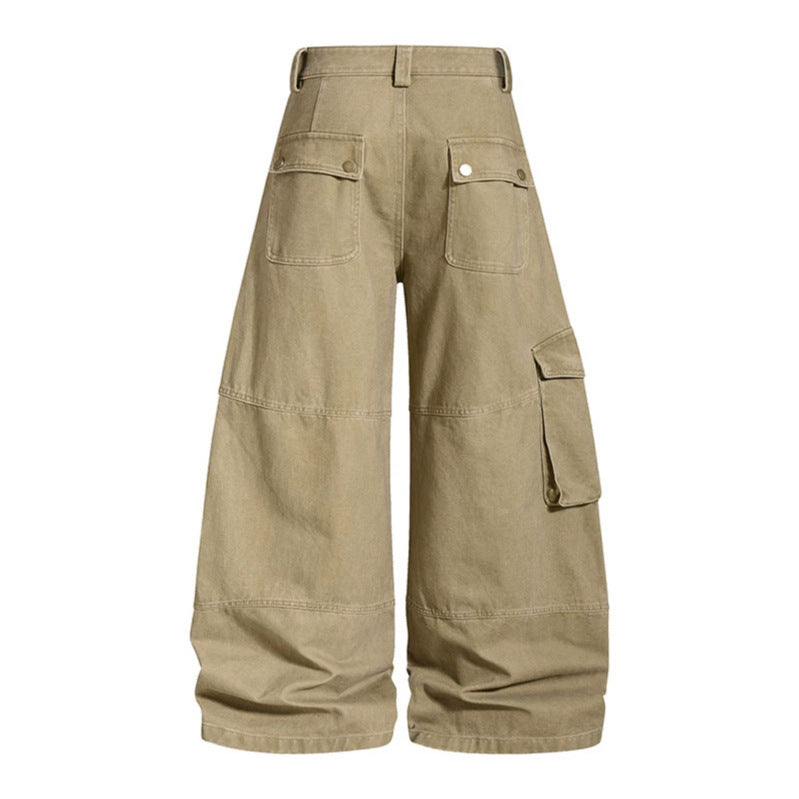 Women High-Cut Baggy Culotte with Multi-Cargo Pockets Amarae