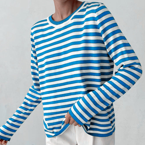Striped long-sleeve T-shirt for women Amarae