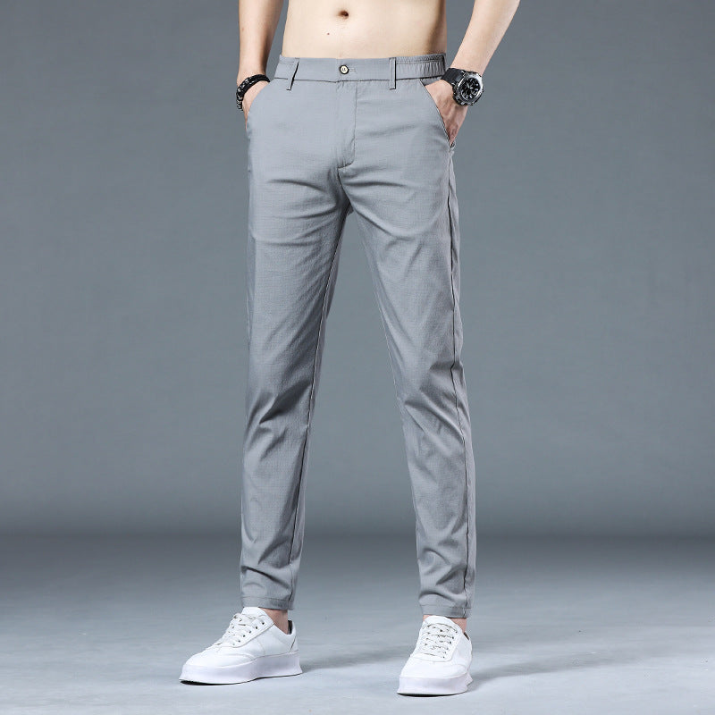 Men's elastic leisure pants with side pockets Lune London