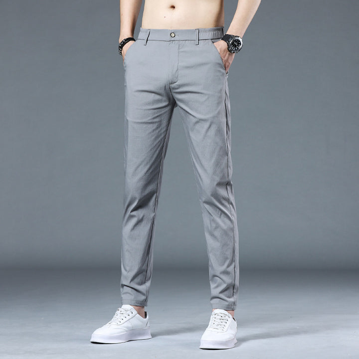 Men's elastic leisure pants with side pockets Lune London