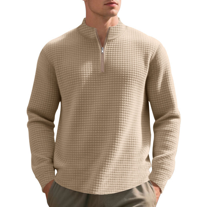 Functional sweater for men with high neck Lune London