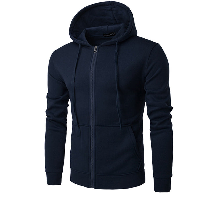 Ladies comfortable hoodie with full zip and side pockets Lune London