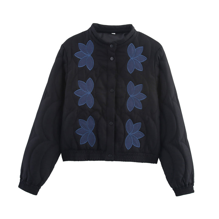 Quilted leisure jacket for women with floral design Amarae
