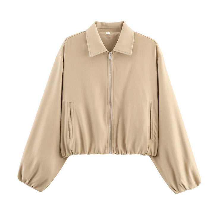 Casual transition jacket for women with elastic cuffs Amarae