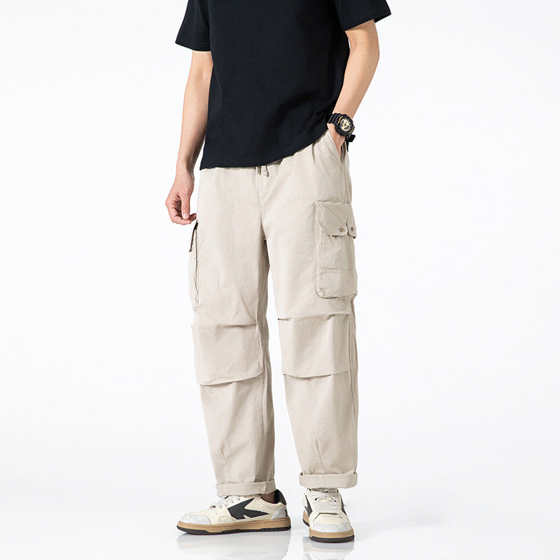 Men's cargo style pants with practical pockets Lune London