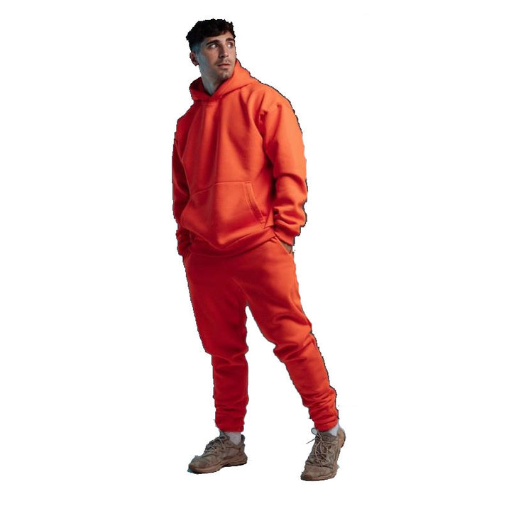 Men's comfortable hoodie and chic jogger pants