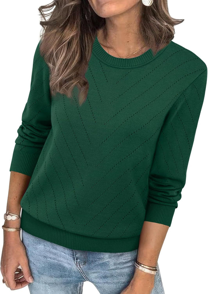 Elegant striped pullover for ladies Lune London