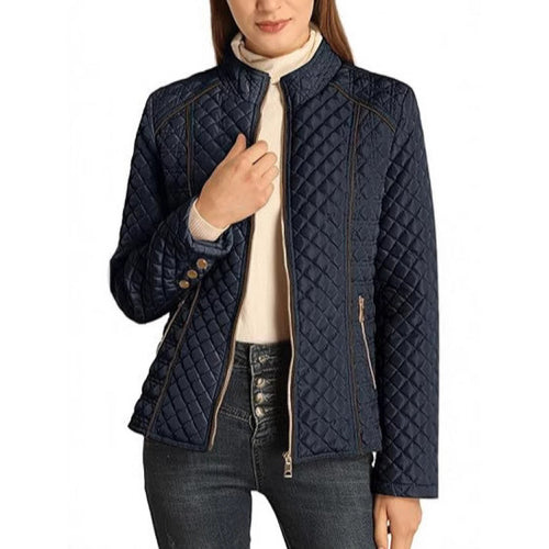 Amarae ladies casual down jacket with high collar