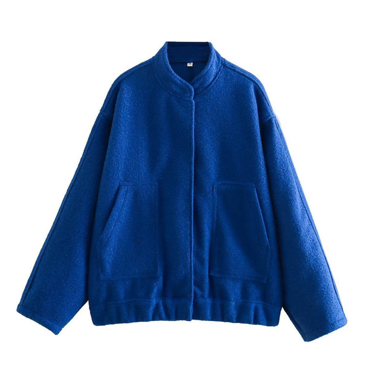 Cool oversized wool blend jacket Women Amarae