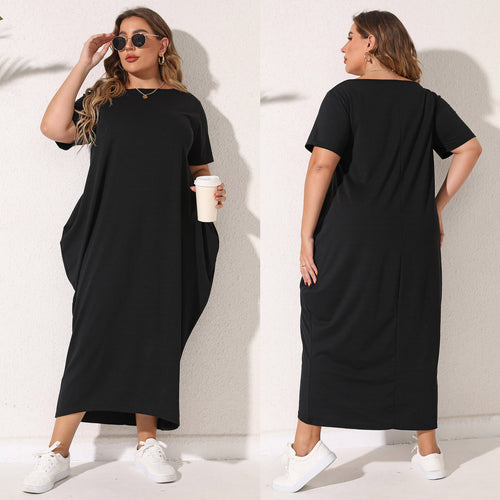 Plus Size Women Casual Chic Maxi Dress