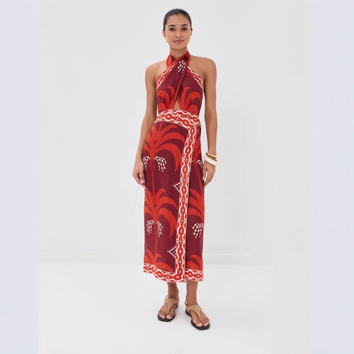 Women's maxi dress with exclusive Boho design Amarae