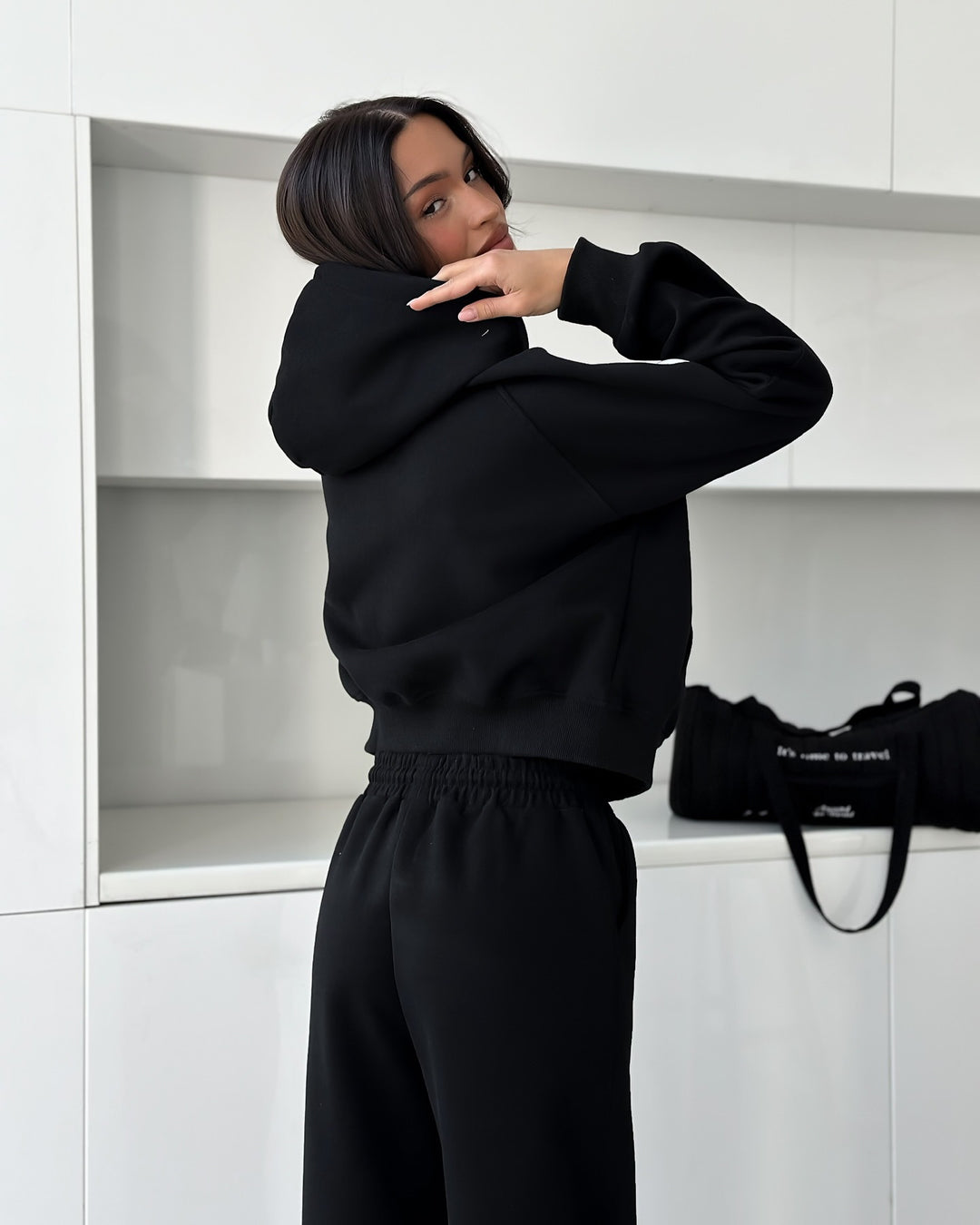 Sporty women's tracksuit with a modern cut and trendy accents Lune London
