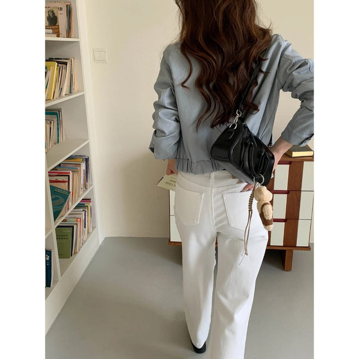 Women's wide jeans with high waistband Chic & Stil