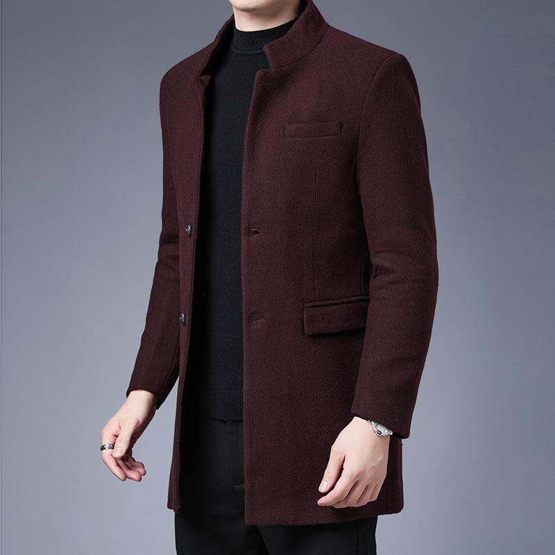Elegant wool coat for men Lune London