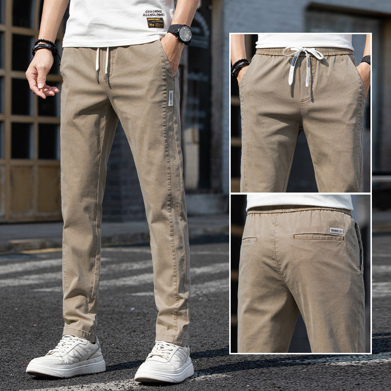 Casual utility pants for men with adjustable waist Lune London