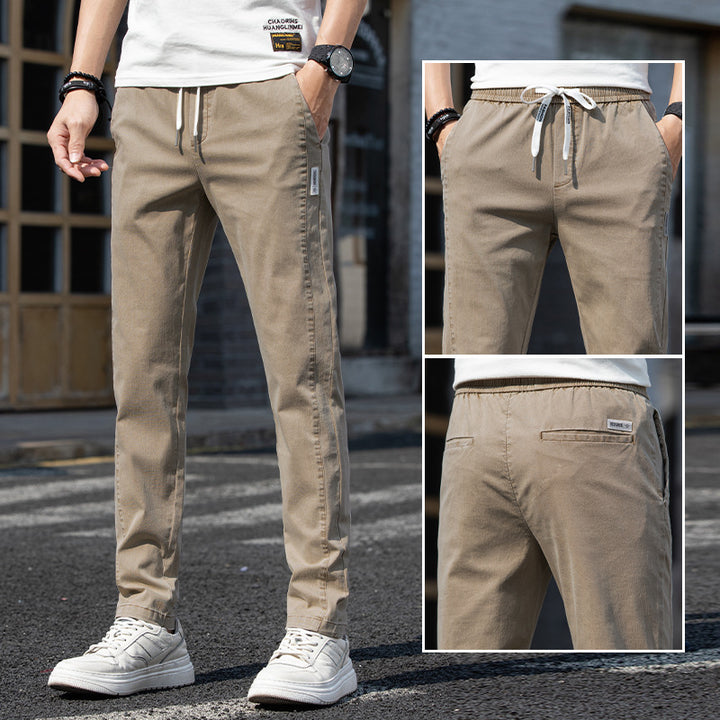 Casual utility pants for men with adjustable waist Lune London