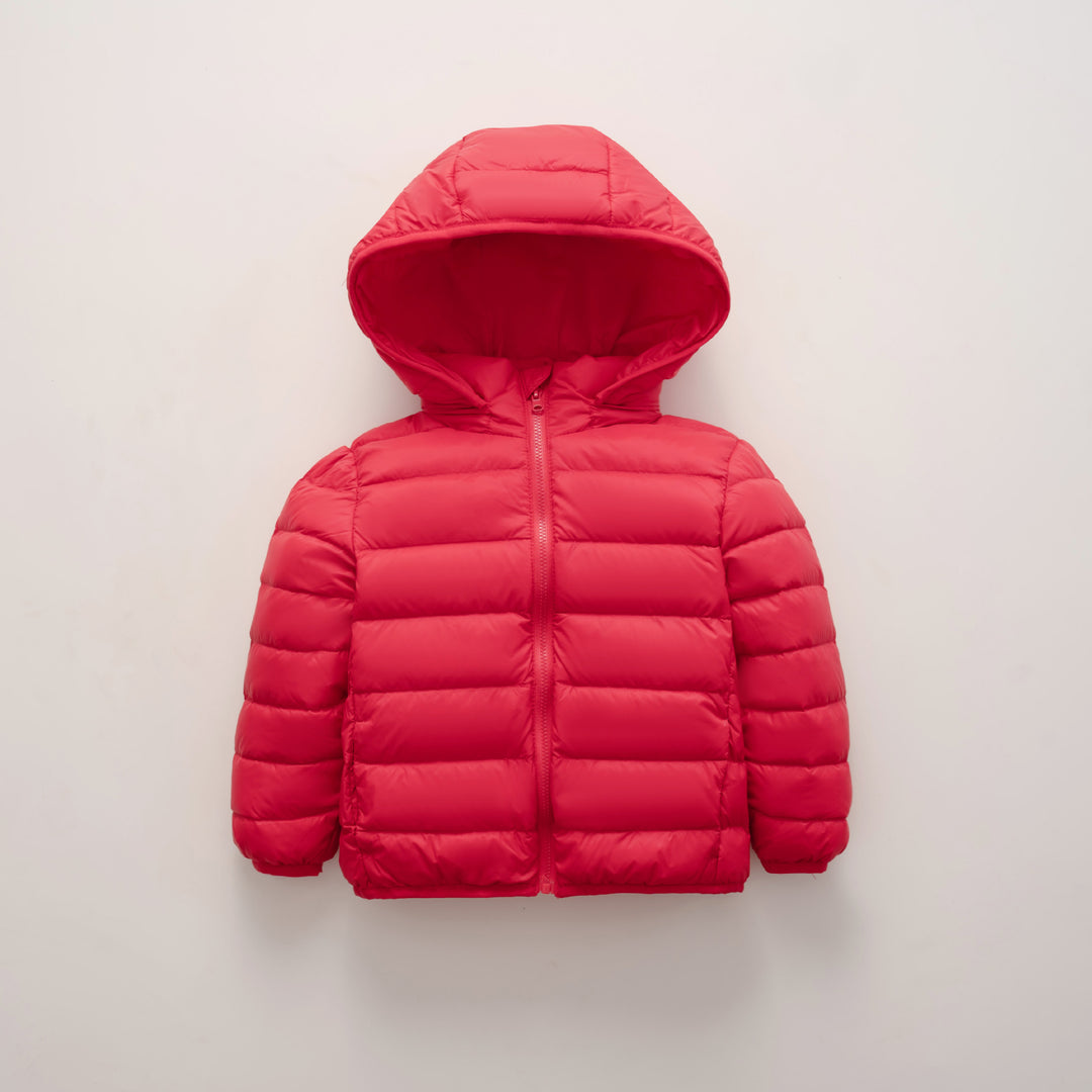 Ladies warm quilted jacket with hood Amarae