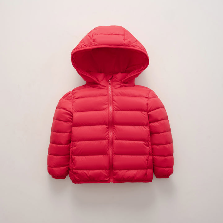 Ladies warm quilted jacket with hood Amarae
