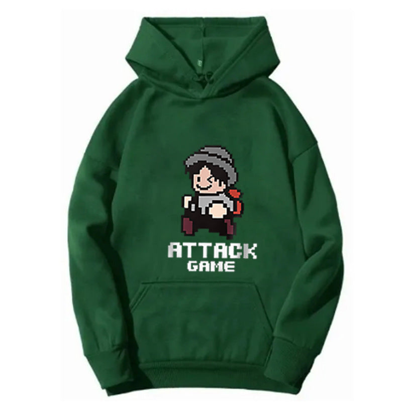 Women's hoodie with playful retro game design Chic & Stil