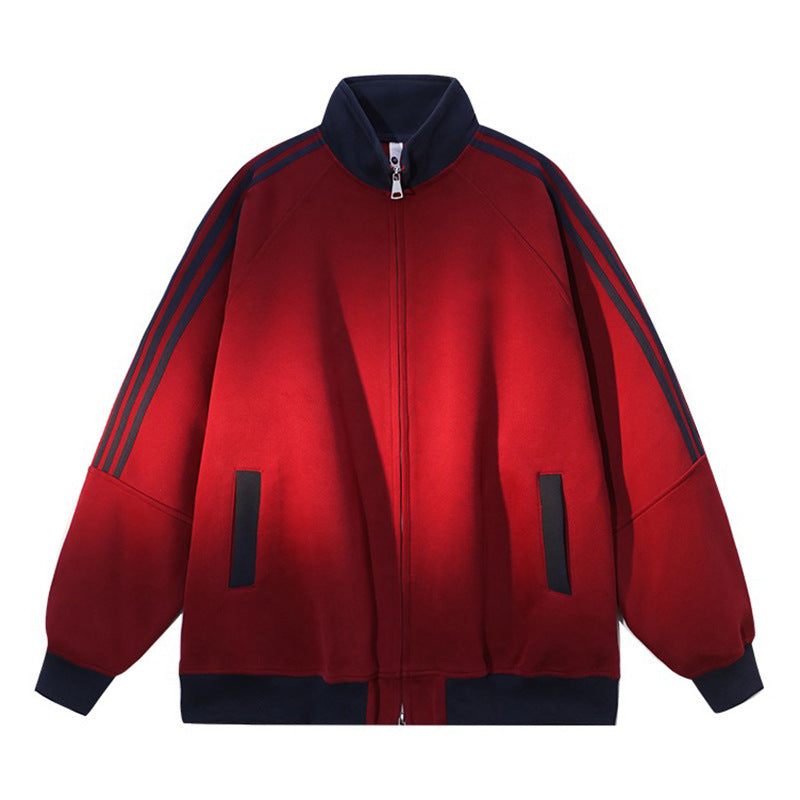 Sporty hooded jacket for women with zipper and raglan sleeves Lune London