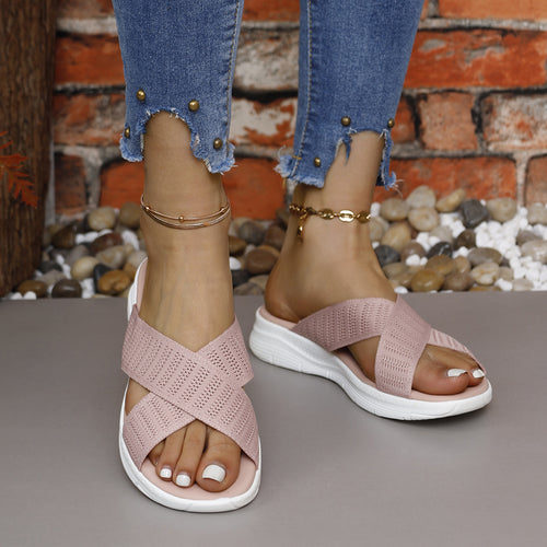 Trendy strappy sandals for women with breathable straps Amarae