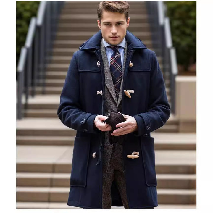 Chic and Stylish Men's Duffle Coat