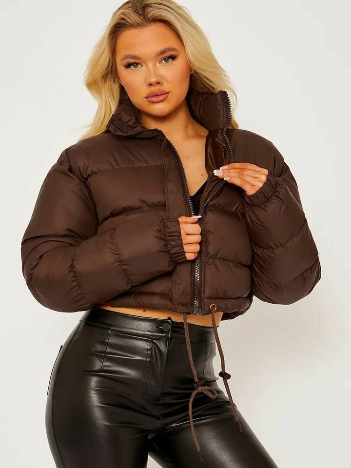 Ladies stylish, short cut padded jacket Amarae