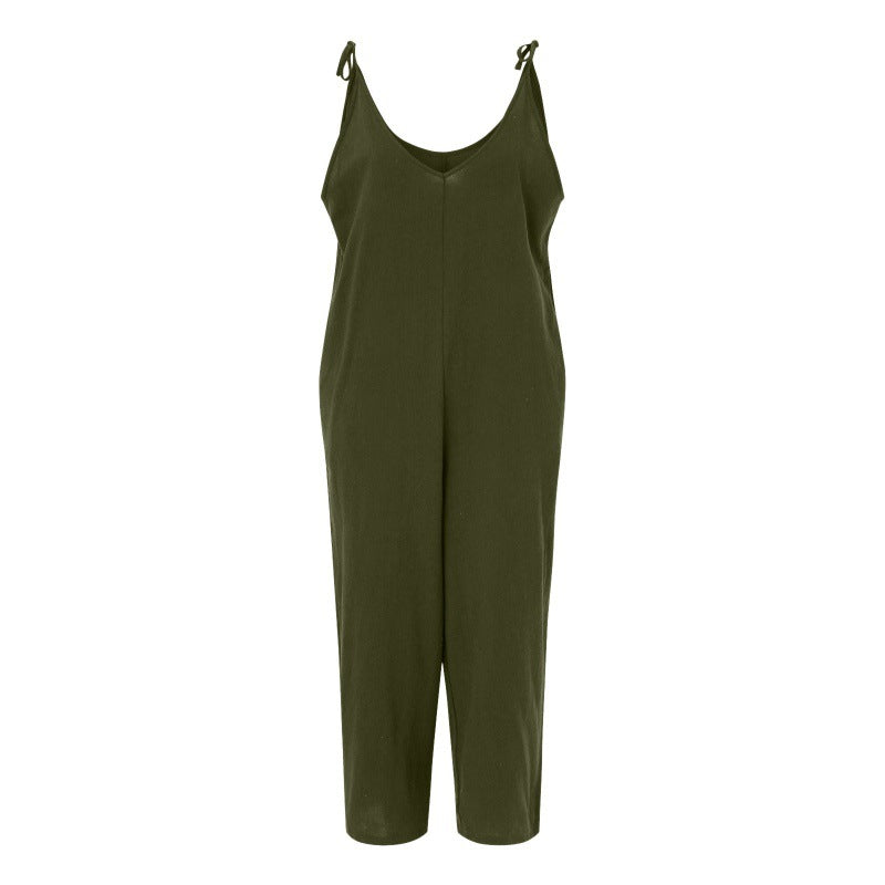 Ladies sleeveless jumpsuit Lune London