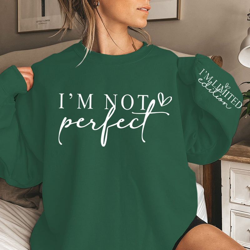 Sweat-shirt surdimensionné pour femmes avec impression et édition limitée Chic & Stil