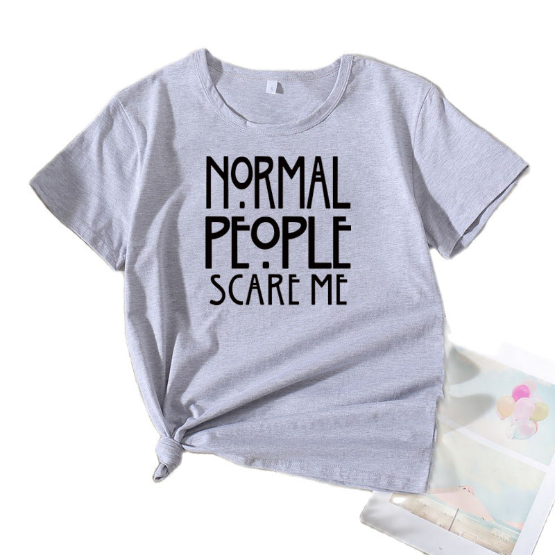 Women Graphic T-shirt Statement Casual Cut Lune London