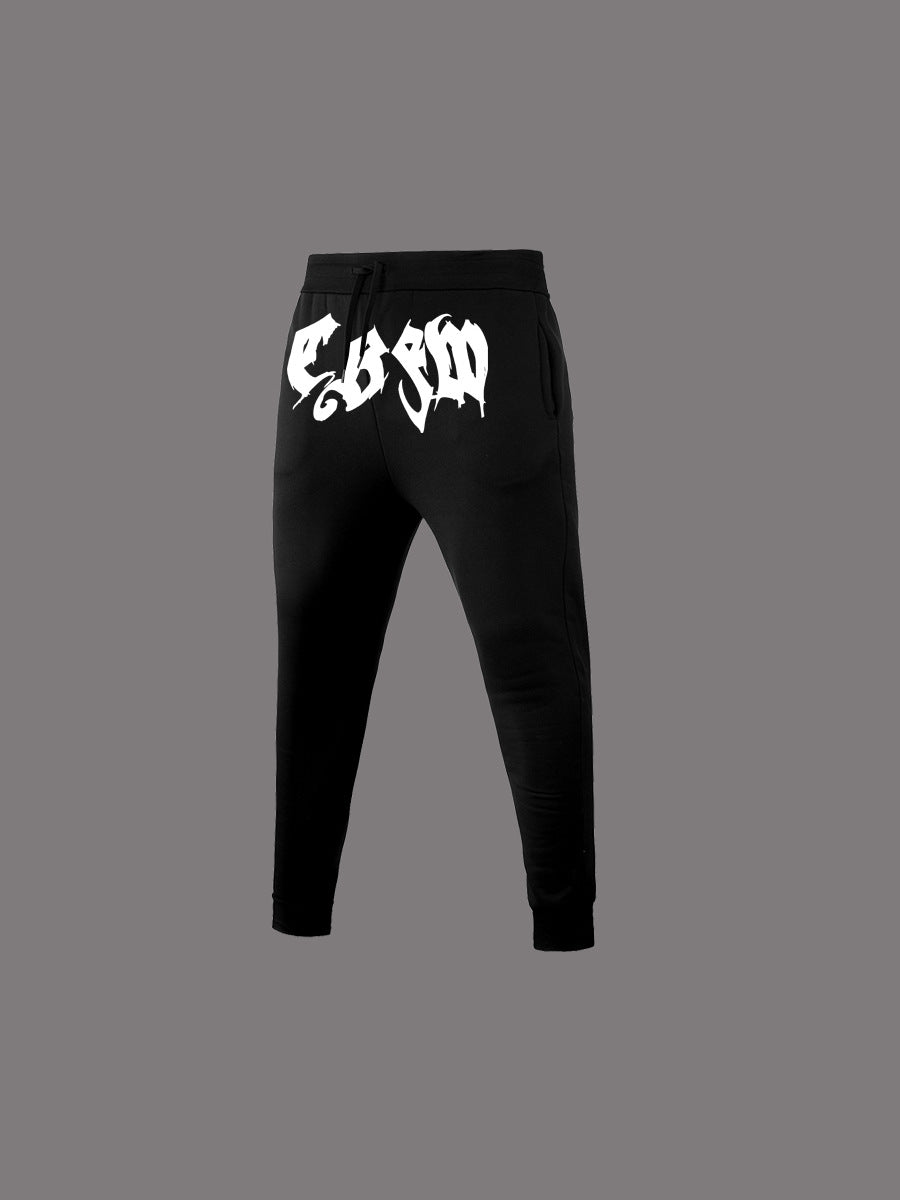 Slim fit sporty women's jogger pants with eye-catching writing Lune London