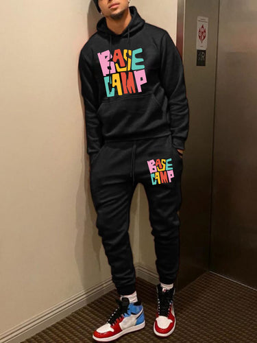 Casual hoodie and jogger set for women with colorful print Amarae