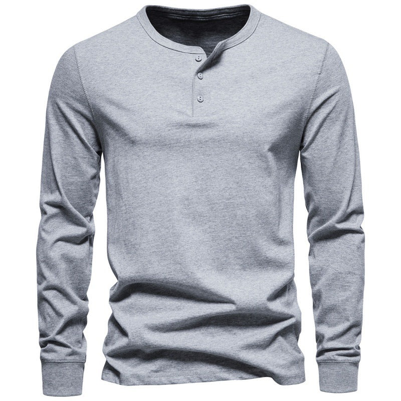 Men's long sleeve shirt with button closure and modern design Amarae
