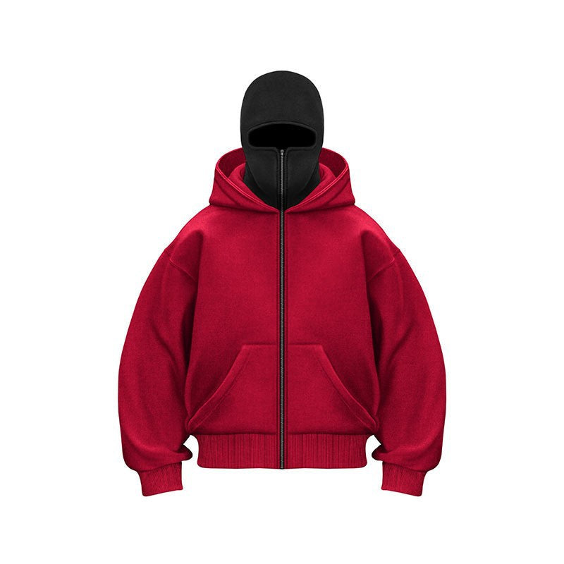 Ladies Oversized Hoodie Jacket with Full Zip Lune London