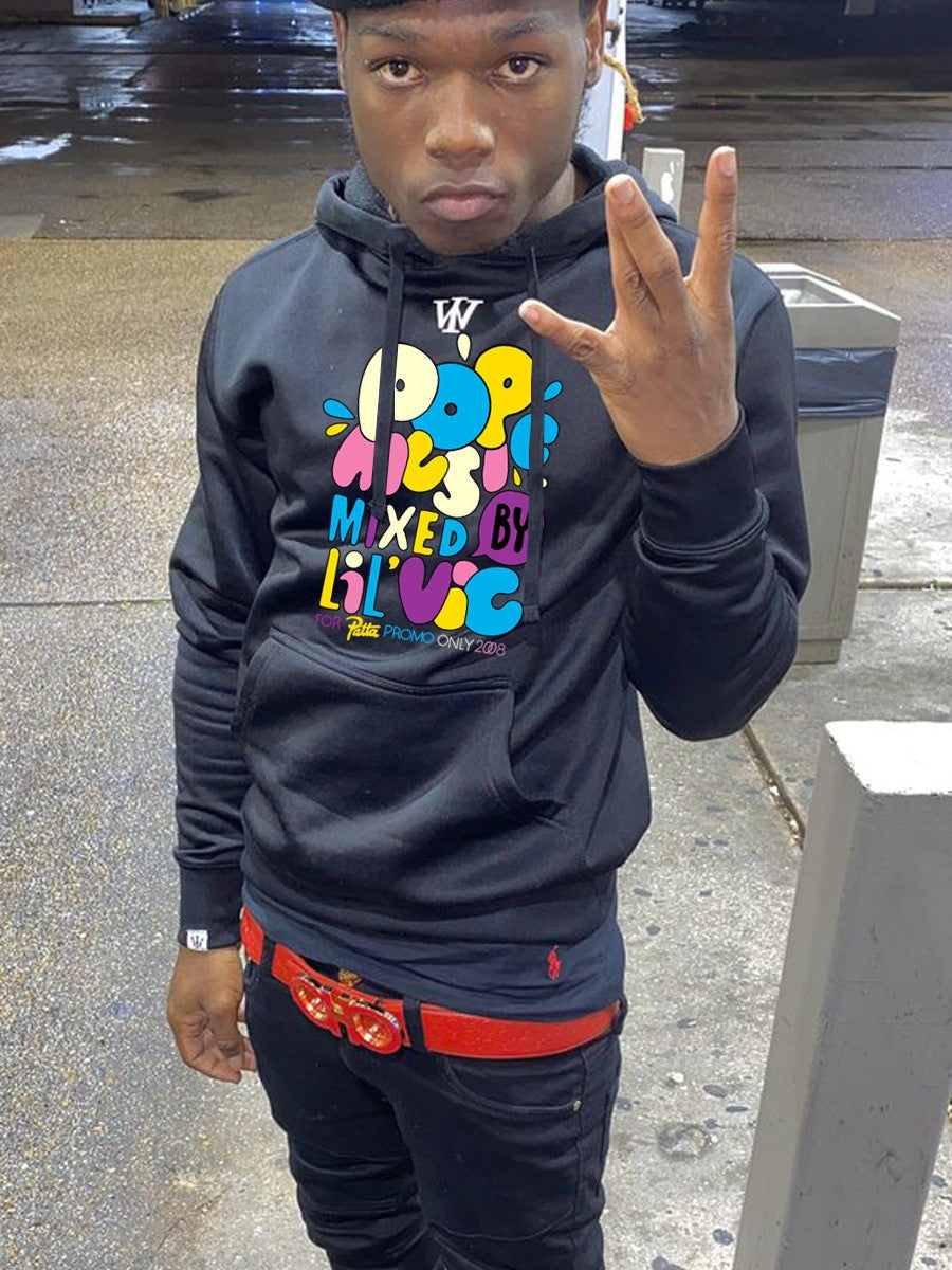 Men's Sweatshirt with Creative Graphic Design Amarae