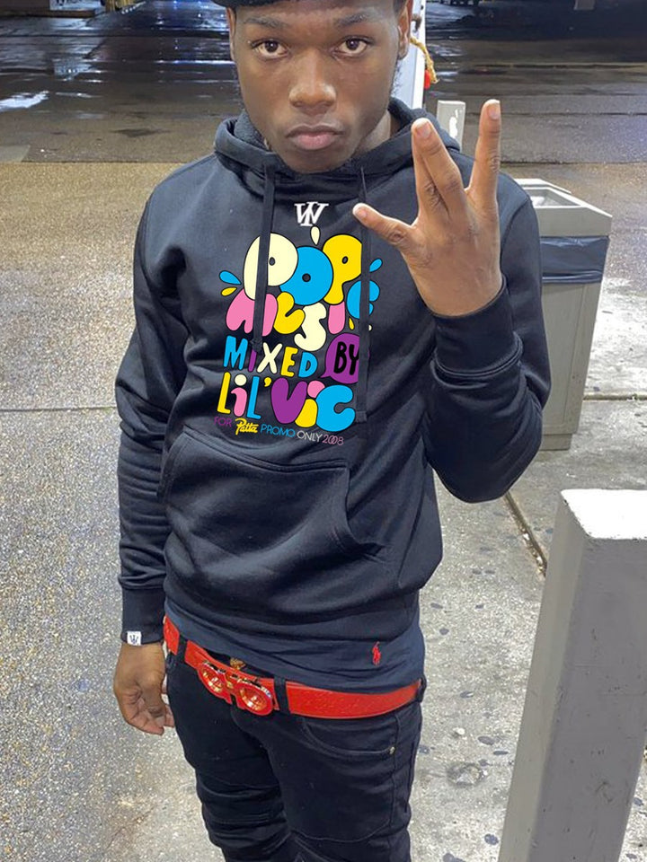 Men's Sweatshirt with Creative Graphic Design Amarae