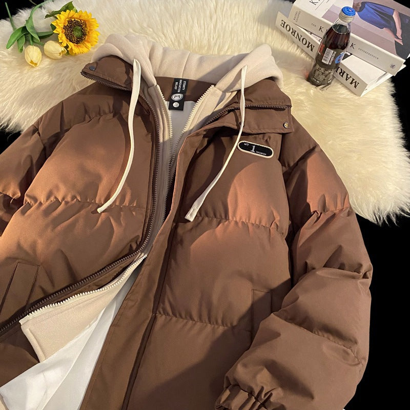 Ladies stylish quilted jacket with integrated hoodie Amarae