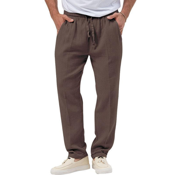 Comfortable leisure pants for men with elastic waist and practical pockets Lune London