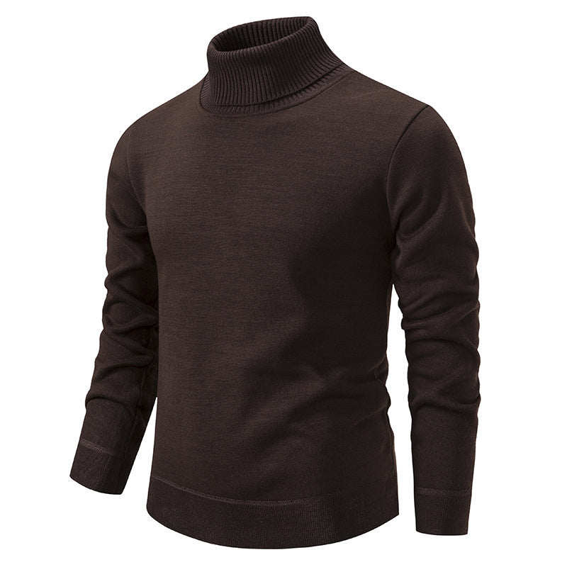 Chic turtleneck pullover for men in high-quality cotton Lune London