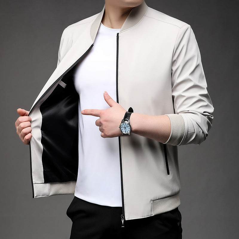 Amarae Men's Sporty Bomber Jacket