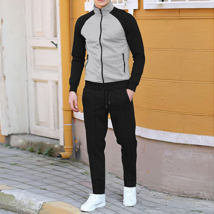 Men's casual sports set with high collar Lune London